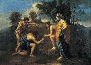 Nicolas Poussin Les Bergers d Arcadie china oil painting artist